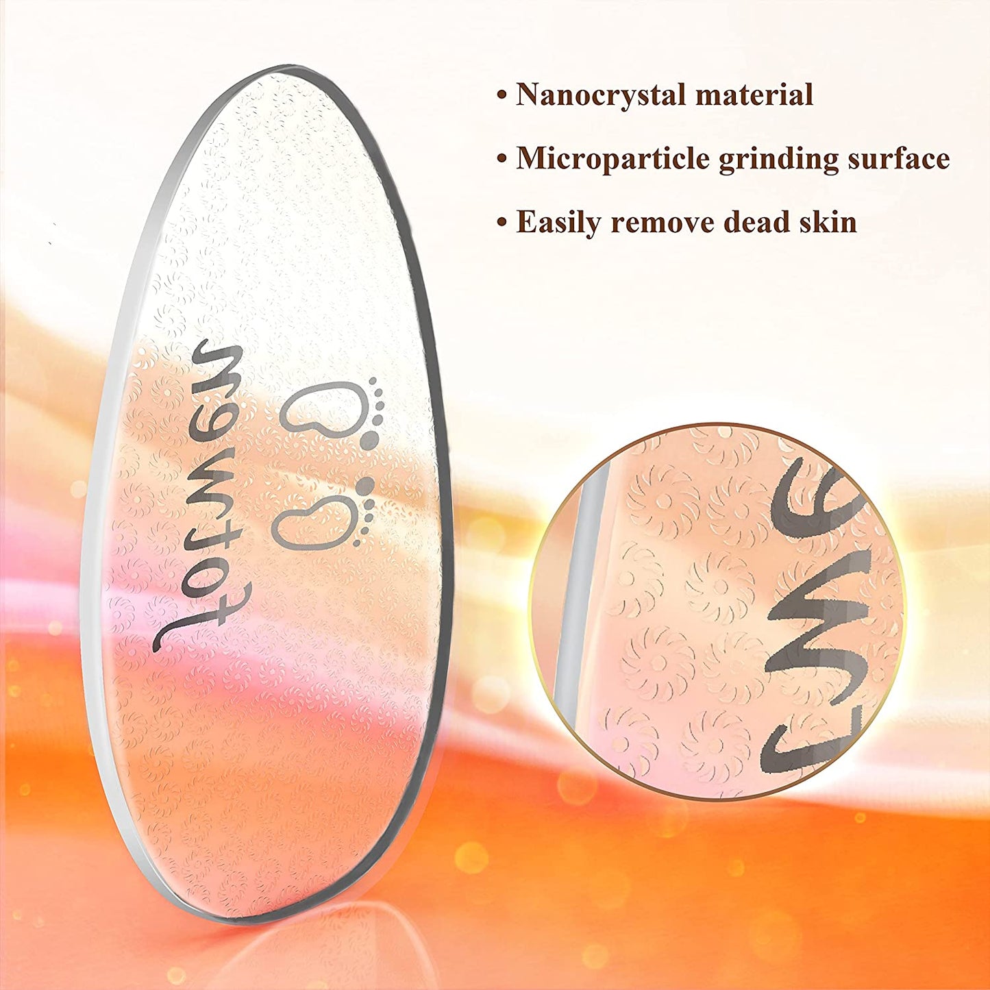 Updated 2022 Nano Foot Scrubber Callus Remover, Foot Care Pedicure Tool, Fotwen Foot File with Nano-Level Grinding Points, Great for Dead Skin Removal, Cracking, Wet and Dry Feet… Health & Beauty > Personal Care > Foot Care fotwen   