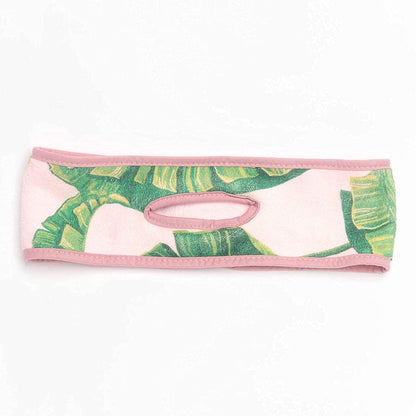 Kitsch Spa Headband for Women, Makeup Headband, Multi-Functional Head Band, Skincare Headband, Face Washing Headband for Women, Microfiber Headband (Palm Leaves) Apparel & Accessories > Clothing Accessories > Bandanas & Headties Kitsch   