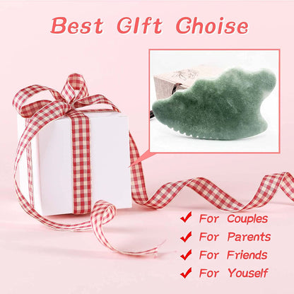 Gua Sha Facial Tools,Jade Gua Sha Massage Tool Comb Edge,Guasha Tool for Face, Gua Sha Stones for Body Muscle Relaxing Acupuncture Therapy… Health & Beauty > Personal Care > Cosmetics > Cosmetic Tools > Skin Care Tools WYGOAKG   