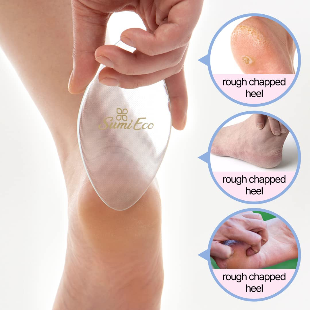 Colossal Innovative Nano Glass Callus Remover Foot File - Coarse Foot Rasp Colossal Foot Scrubber Salon Home Pedicure Foot Care Tool for Soft Feet (1PC) Health & Beauty > Personal Care > Foot Care SUMI ECO ECO-FRIENDLY   