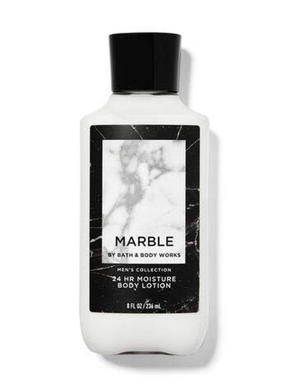 BATH and BODY WORKS MARBLE for MEN DELUXE GIFT SET - Deodorizing Body Spray - Body Lotion - Body Wash & Body Cream - FULL SIZE Health & Beauty > Personal Care > Cosmetics > Bath & Body Bath & Body Works   