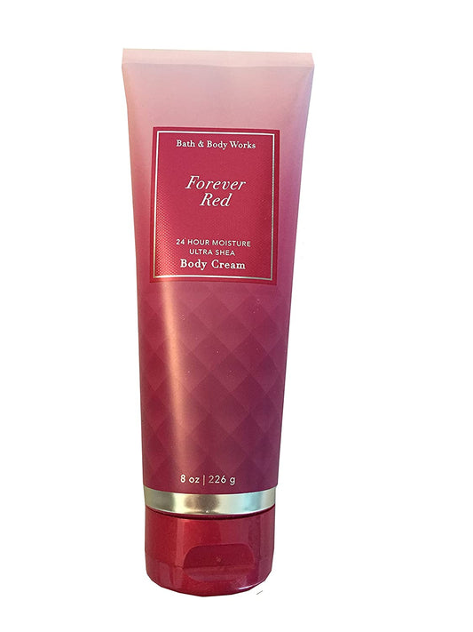Bath and Body Works FOREVER RED Ultra Shea Body Cream 8 Ounce (2018 Limited Edition) Health & Beauty > Personal Care > Cosmetics > Bath & Body Bath and Body Works   