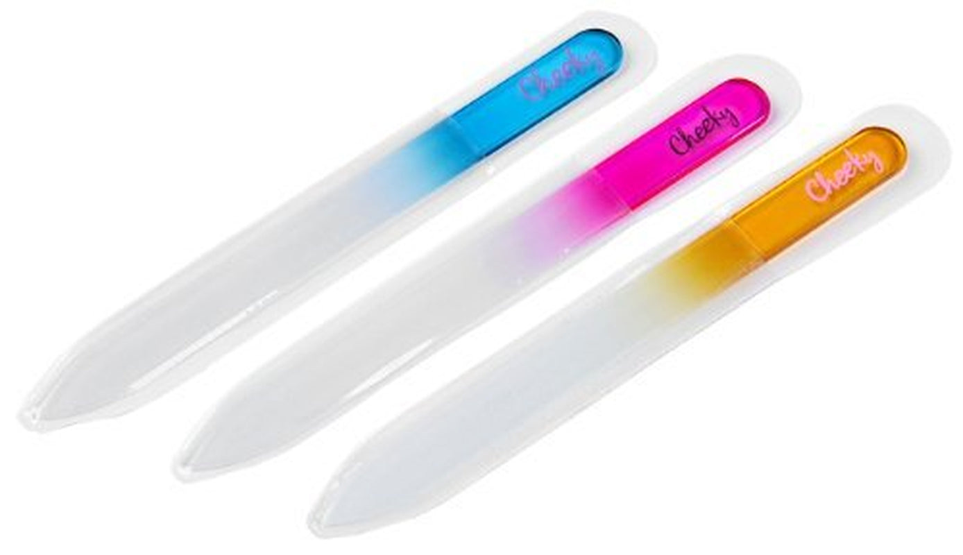 VAGA Glass Nail File Acrylic Nail Kit Ladies Night Has 9 Professional Manicure Pedicure Kit Crystal Glass Nail Files Set in a Case. Crystal Nail Strengthener Fingernail Tool Kit Are a Perfect Gift Health & Beauty > Personal Care > Cosmetics > Cosmetic Tools > Nail Tools VAGA CHIC  