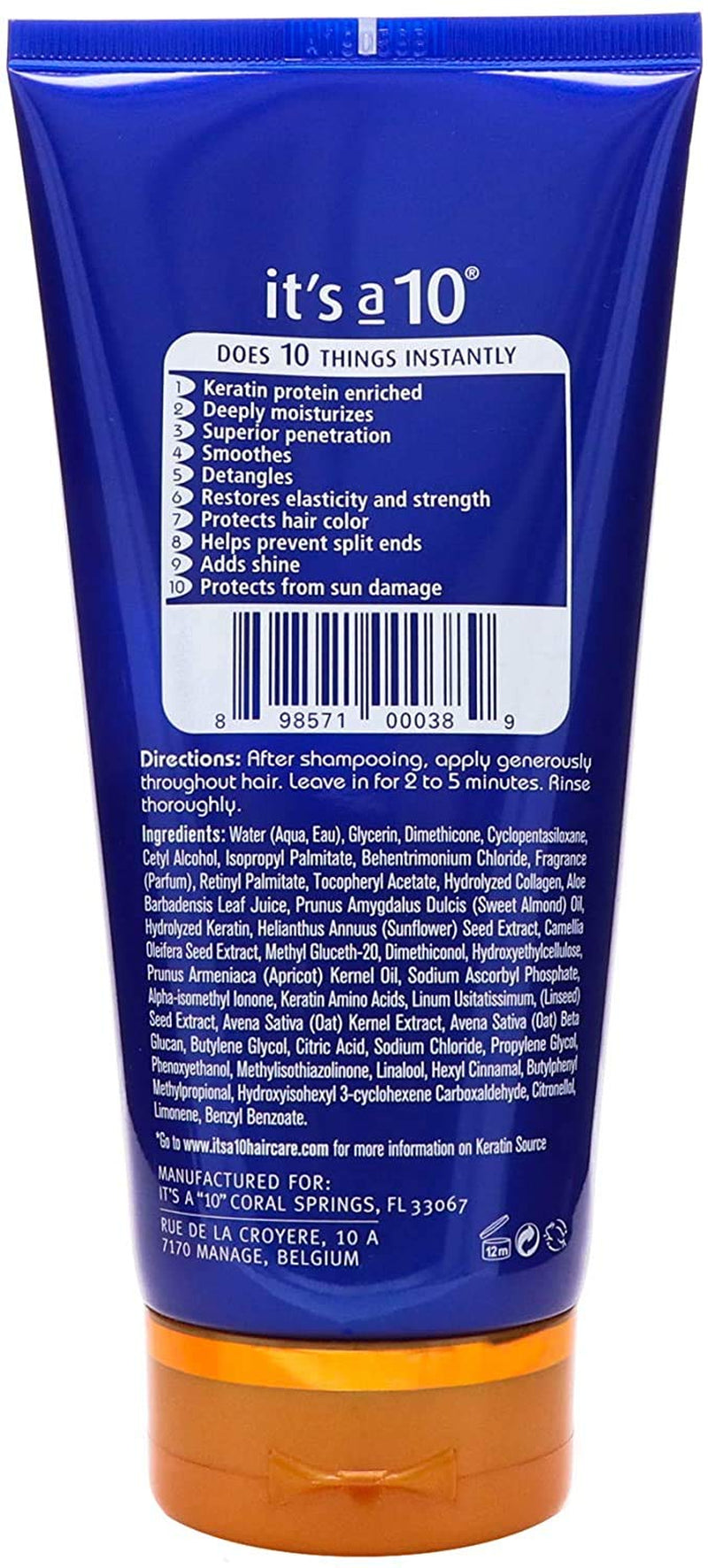 It'S a 10 Deep Conditioner plus Keratin for Unisex, 5 Ounce Health & Beauty > Personal Care > Hair Care it's a 10   