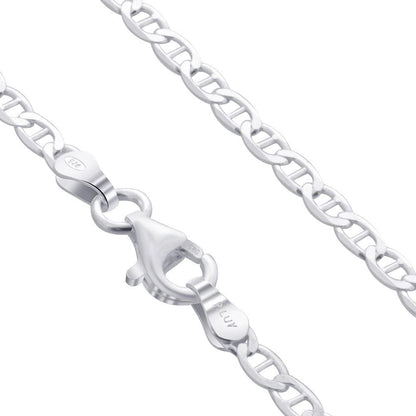 Sterling Silver 3Mm Foot Chain Lobster Clasp Anklet Ankle Bracelets Apparel & Accessories > Jewelry > Anklets Gem Avenue   