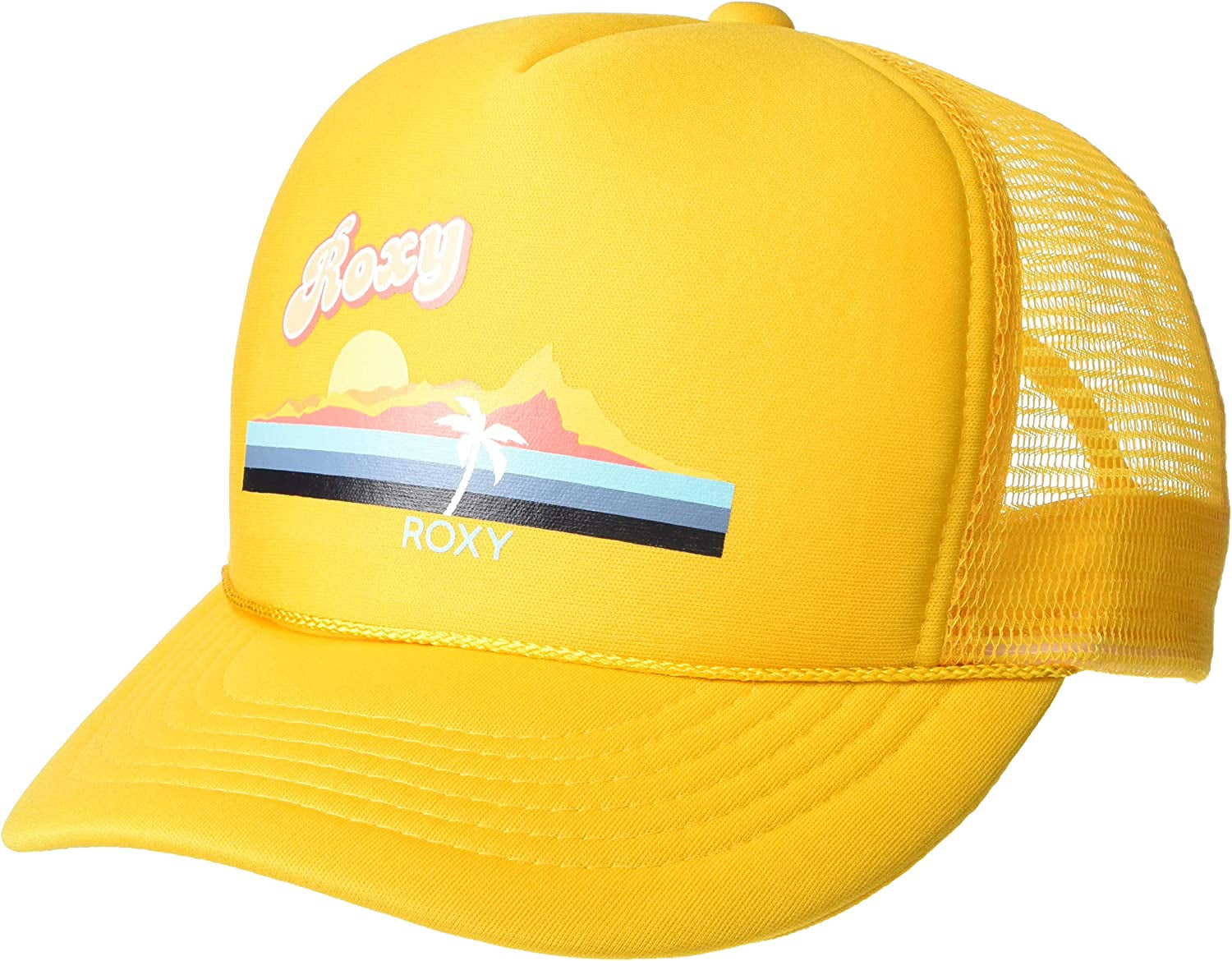 Roxy Women'S Truckin Trucker Hat Apparel & Accessories > Clothing Accessories > Hats Roxy Gold One Size 