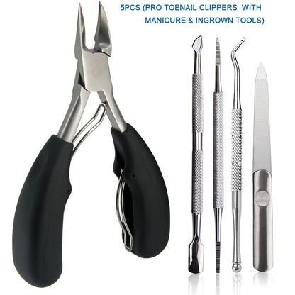Toe Nail Clippers Tool for Thick Nails and Ingrown Toenails (Heavy Duty Toenail Clippers), One of the Large Nail Nipper,Especially Suitable for Seniors Health & Beauty > Personal Care > Cosmetics > Cosmetic Tools > Nail Tools Horsebang   
