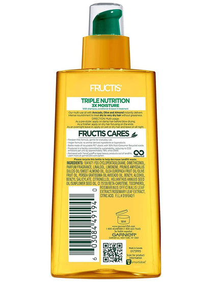 Garnier Hair Care Fructis Triple Nutrition Marvelous Oil Hair Elixir, 5 Ounce Health & Beauty > Personal Care > Hair Care Garnier   