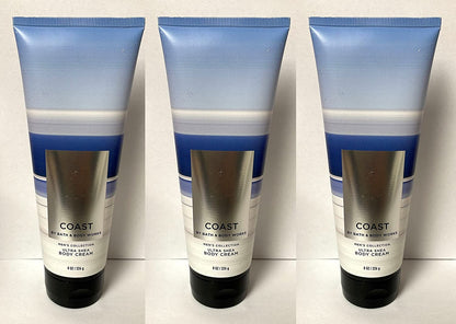 Bath and Body Works Marble for Men Signature Ultra Shea Body Cream 8 Fl Oz Pack of 3 (Marble) Health & Beauty > Personal Care > Cosmetics > Bath & Body Bath & Body Works Coast  