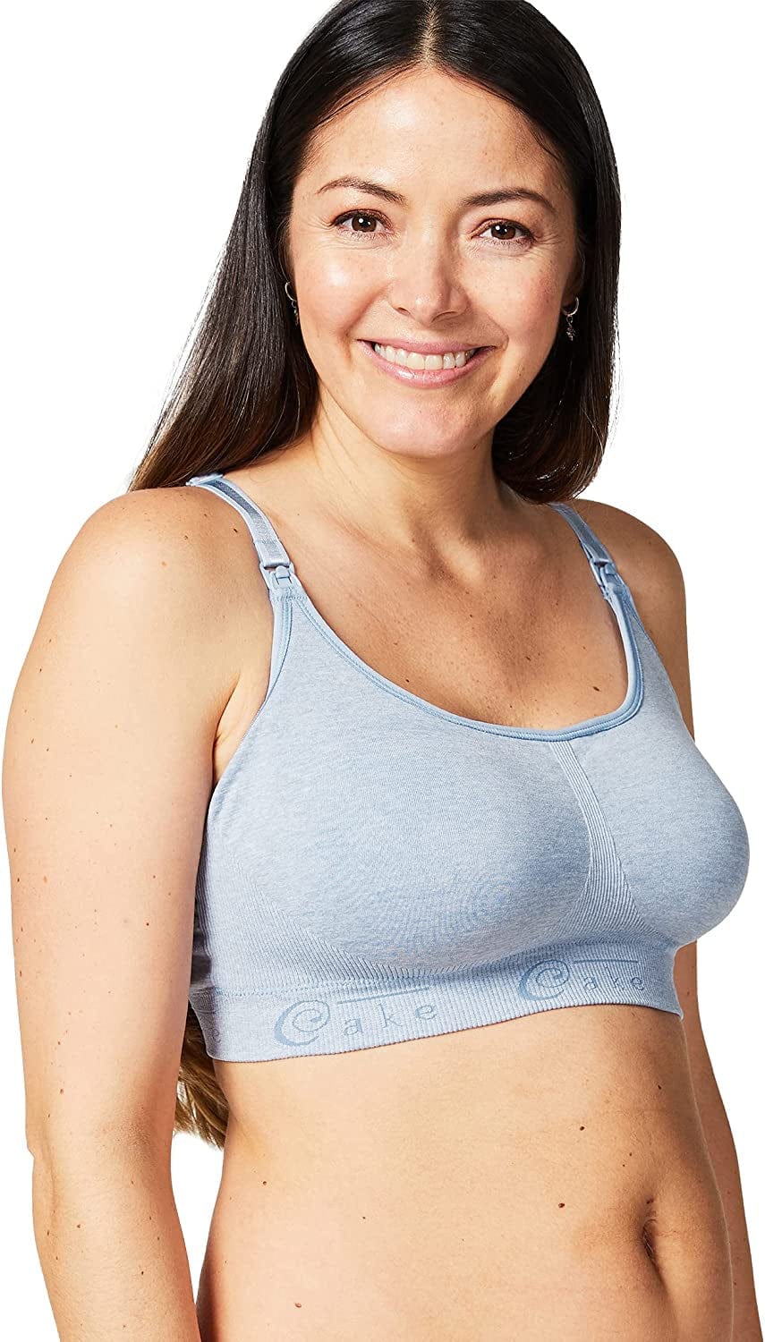 Cake Maternity Cotton Candy Wirefree Nursing Bra for Breastfeeding, Seamless Maternity Sleep Bra