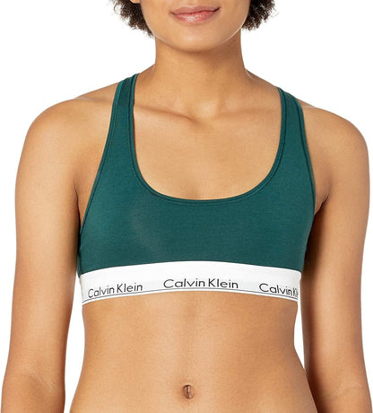 Calvin Klein Women'S Modern Cotton Bralette Camp / Small