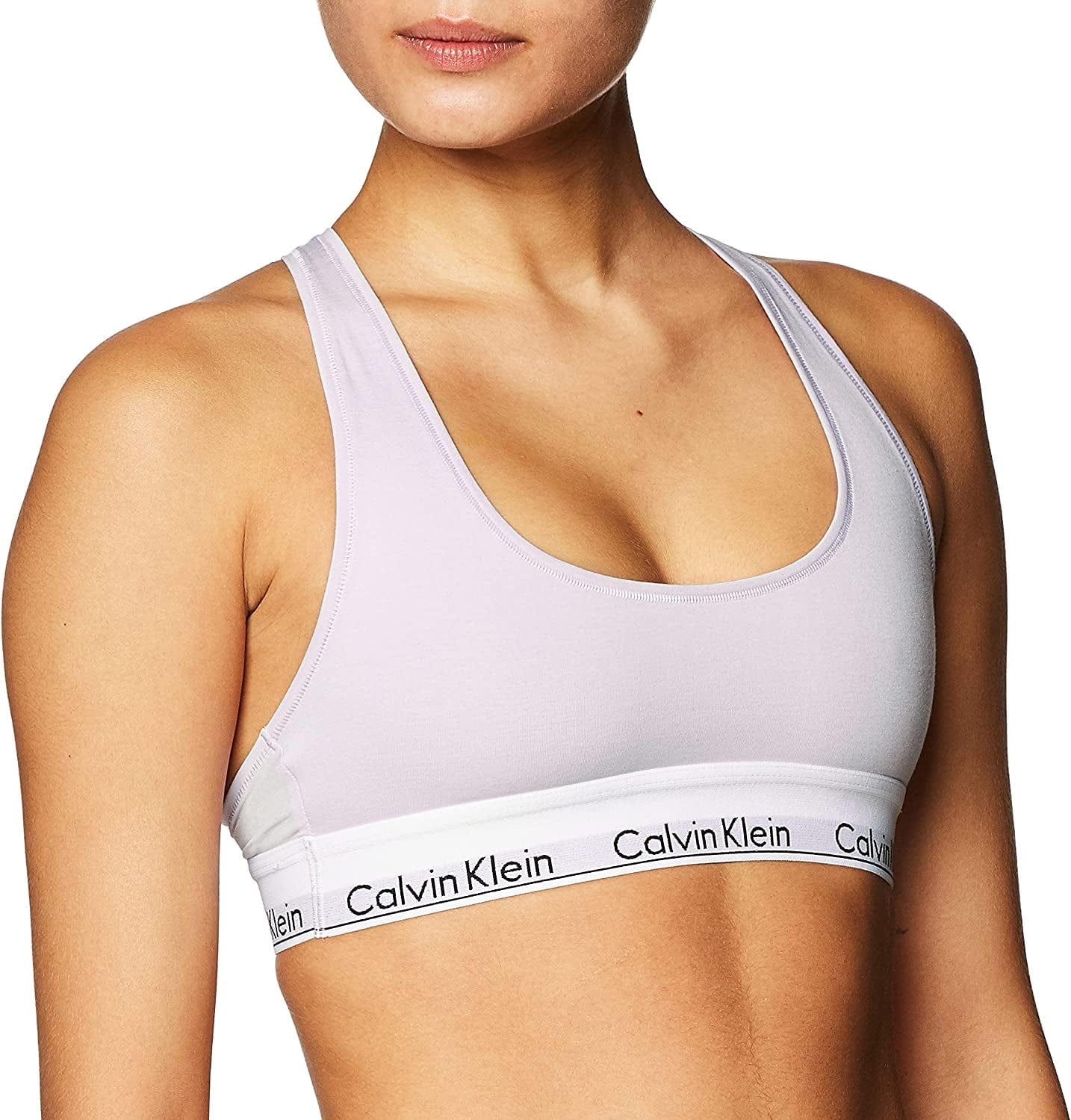 Calvin Klein Women'S Modern Cotton Bralette Purple Aurora / Medium