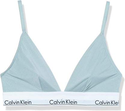Calvin Klein Women'S Modern Cotton Triangle Bra Sage Meadow / X-Small
