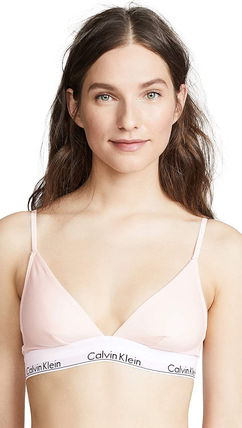 Calvin Klein Women'S Modern Cotton Triangle Bra Nymph's Thigh / X-Small
