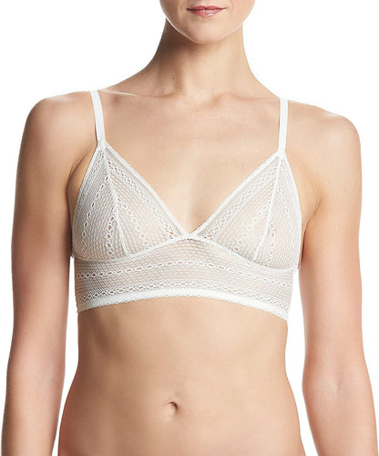 Calvin Klein Women'S Ombre Triangle Bra Ivory / Large
