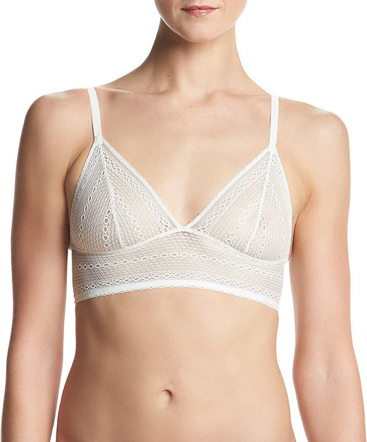 Calvin Klein Women'S Ombre Triangle Bra Ivory / Large