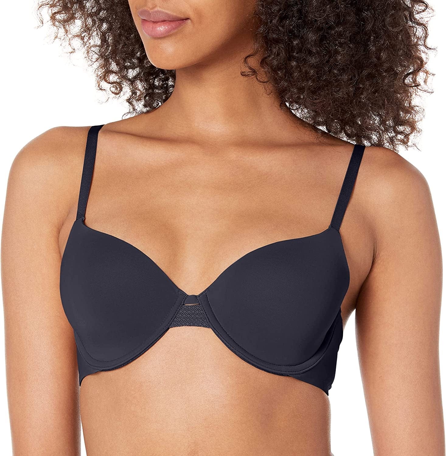 Calvin Klein Women'S Perfectly Fit Flex Lightly Lined Full Coverage T-Shirt Bra Speakeasy / 34B