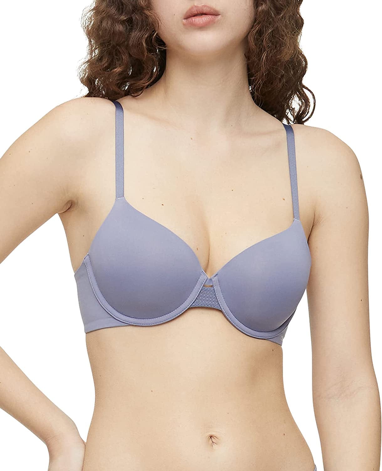 Calvin Klein Women'S Perfectly Fit Flex Lightly Lined Full Coverage T-Shirt Bra Lilac Bud / 40B