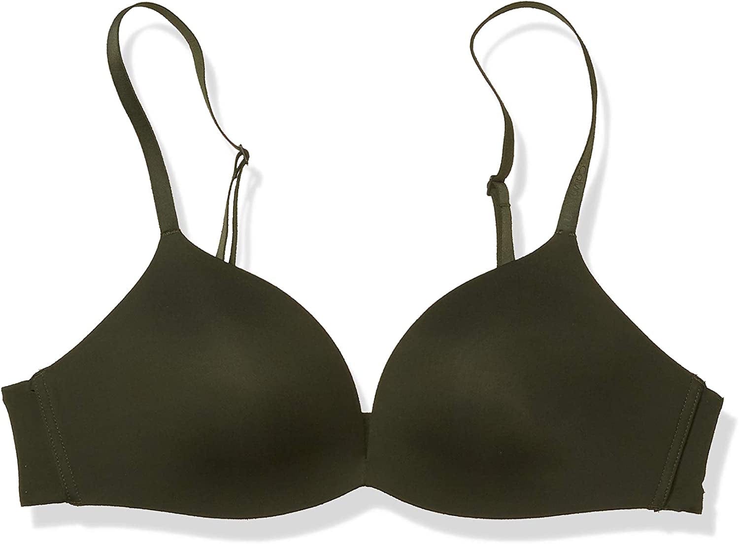 Calvin Klein Womens Form Push up Plunge Bra Duffel Bag / 36B