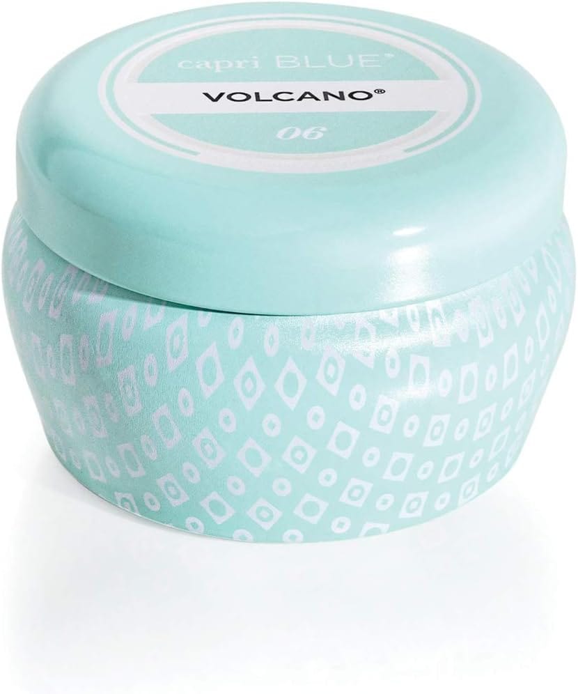 Capri Blue Volcano Candle - Aqua Signature Jar Luxury Candles Soy with Notes of Sugared Citrus & Tropical Fruits Scented for Home (19 Oz) 3 Oz
