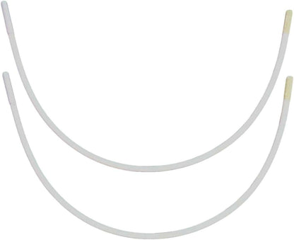 Carbon Steel Replacement Underwire Repair - Nylon Coated - Heavy Gauge Sturdy Wire for Bras - Regular Wire Size 38-1 Pair - See Pictures for Measurements and How to Order 1 Pair/2 Pieces / MUR56: Regular Wire Size 56