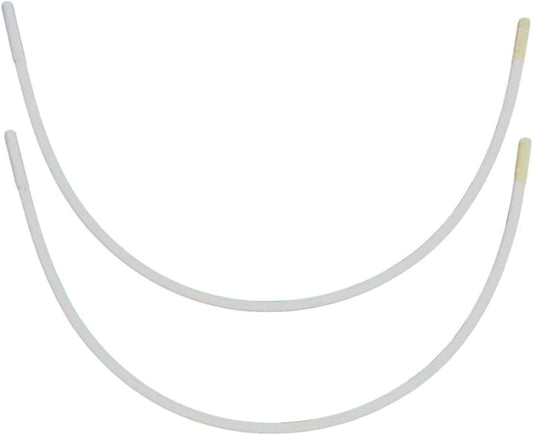 Carbon Steel Replacement Underwire Repair - Nylon Coated - Heavy Gauge Sturdy Wire for Bras - Regular Wire Size 38-1 Pair - See Pictures for Measurements and How to Order 1 Pair/2 Pieces / MUR56: Regular Wire Size 56