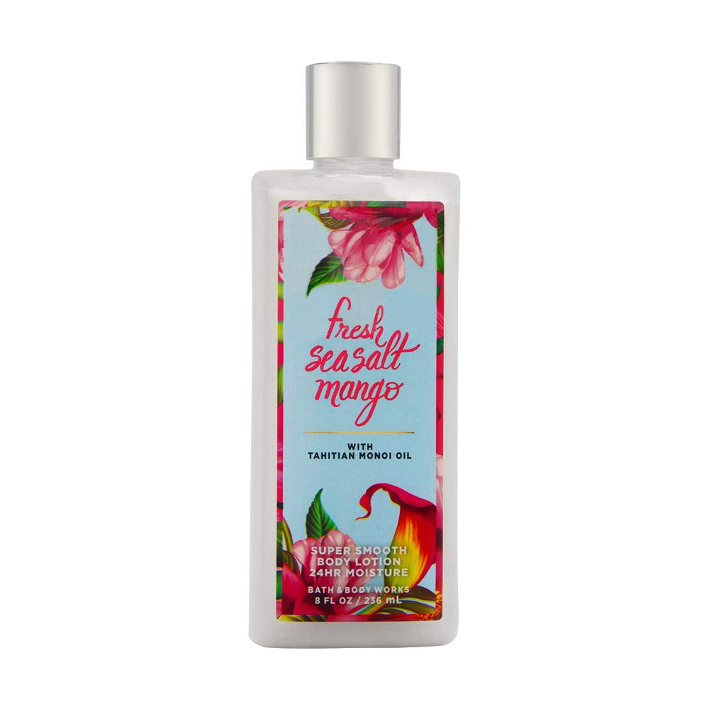 Bath & Body Works Pink Lily & Bamboo Super Smooth Body Lotion, 8 Ounce Health & Beauty > Personal Care > Cosmetics > Bath & Body Bath & Body Works Sea Salt Mango 8 Fl Oz (Pack of 1) 