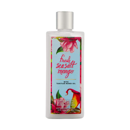 Bath & Body Works Pink Lily & Bamboo Super Smooth Body Lotion, 8 Ounce Health & Beauty > Personal Care > Cosmetics > Bath & Body Bath & Body Works Sea Salt Mango 8 Fl Oz (Pack of 1) 