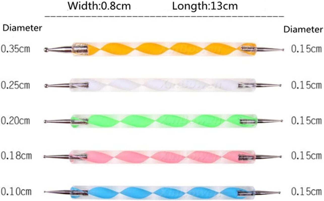 COMIART Ball Styluses Dotting Tool Set for Embossing Pattern Clay Sculpting,Nail Art Health & Beauty > Personal Care > Cosmetics > Cosmetic Tools > Nail Tools COMIART CREATE COLOR LIFE   