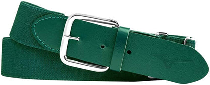 Mizuno Classic Elastic Baseball/Softball Belt | Youth and Adult Apparel & Accessories > Clothing Accessories > Belts Mizuno Forest Adult OSFM 
