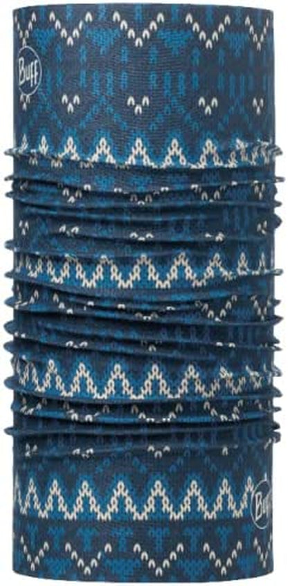 BUFF Adult Original Multifunctional Headwear and Face Mask Apparel & Accessories > Clothing Accessories > Headwear BUFF Knit Dark Navy  