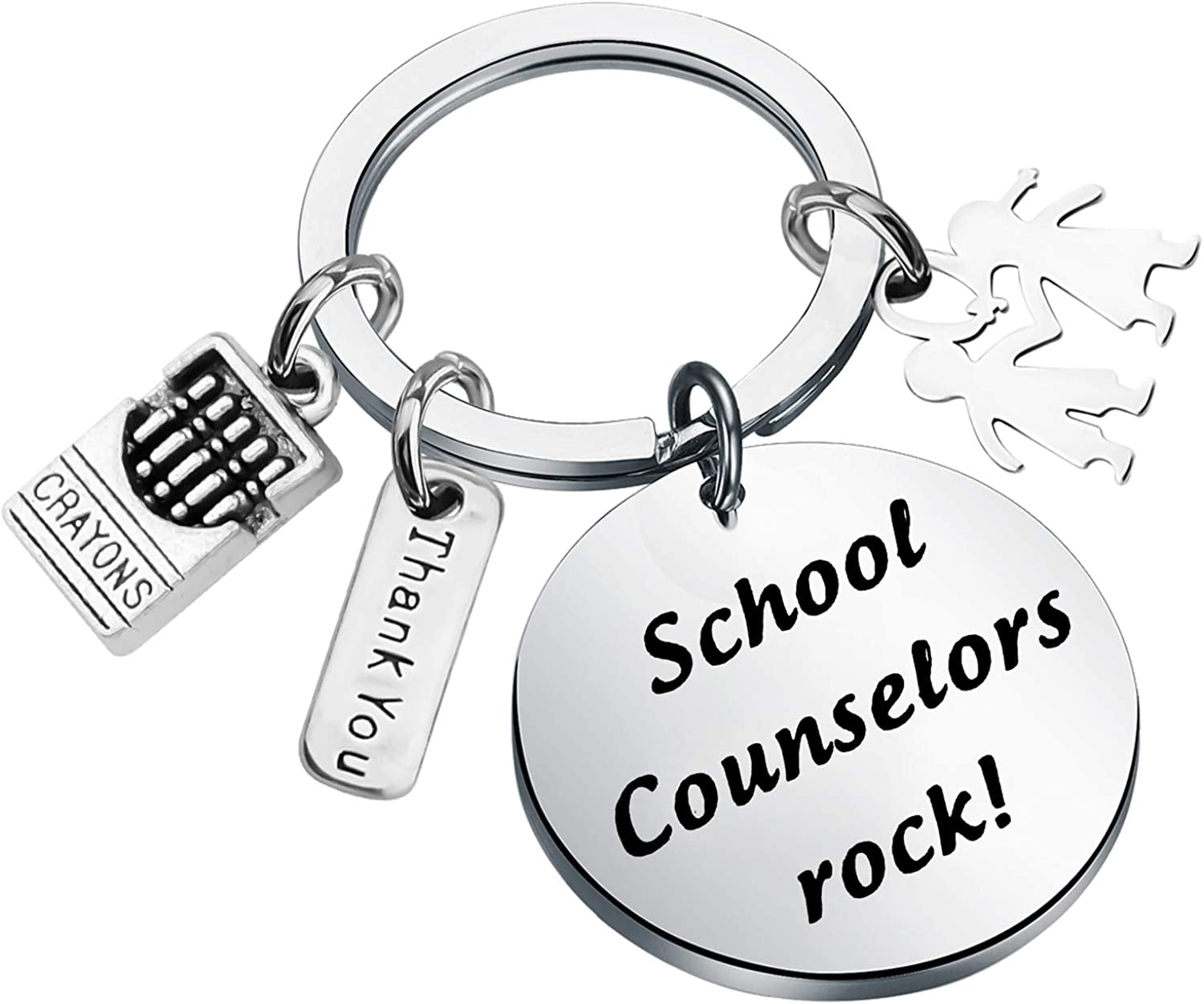SEIRAA School Counselor Gift Teacher Bracelet End of Year Gift for Teacher Graduation Jewelry Principal Gift Apparel & Accessories > Jewelry > Bracelets SEIRAA School counselor keychain  