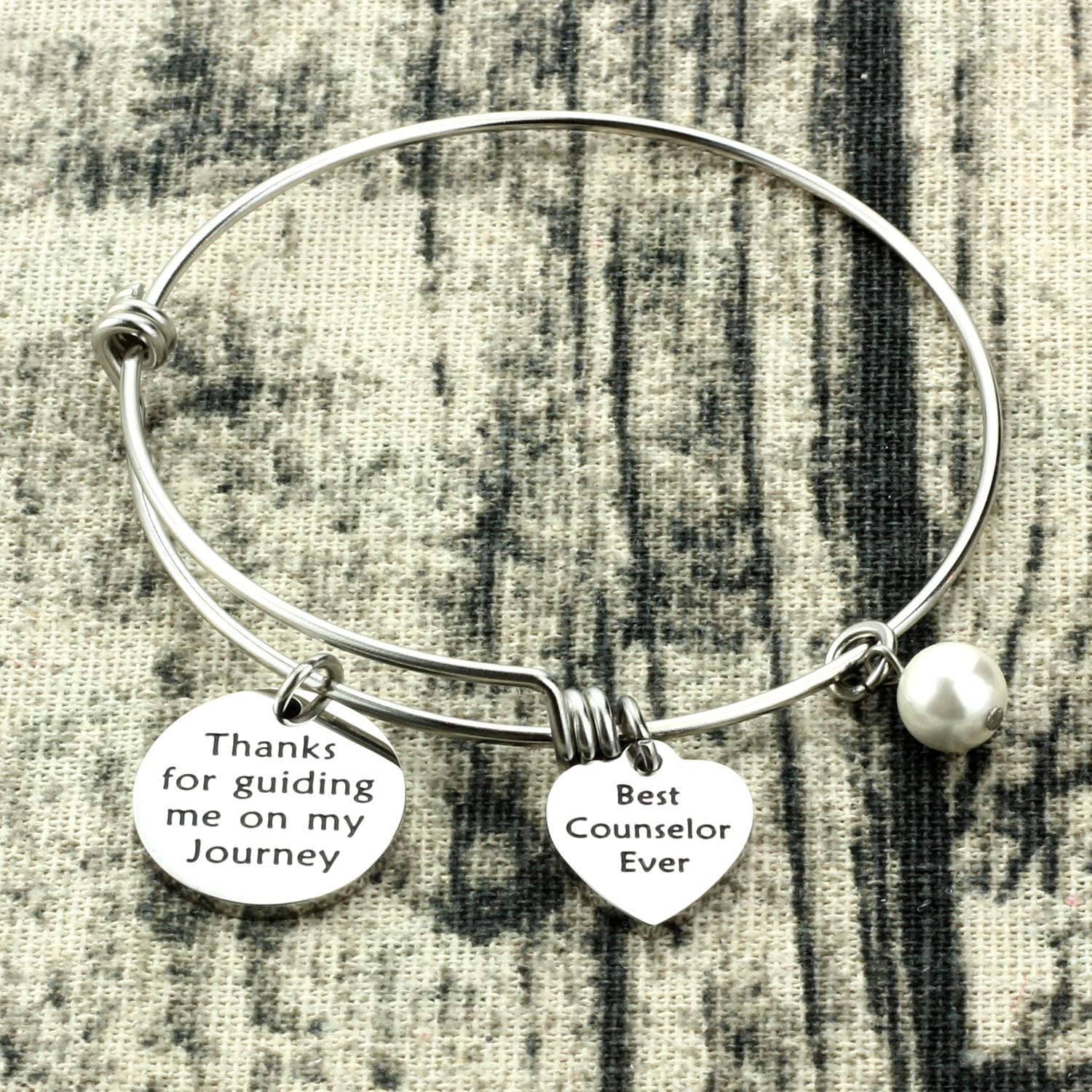 Kivosliviz Counselor Gifts Thank You Gifts for Counselors Best Counselor Ever School Counselor Jewelry Apparel & Accessories > Jewelry > Bracelets Anrrion   