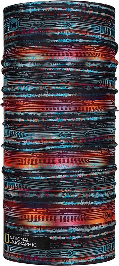 BUFF Womens Original Ecostretch Ultra Stretch Fabric Worn 12+ Ways Apparel & Accessories > Clothing Accessories > Headwear BUFF National Geographic Kumihimo One Size 