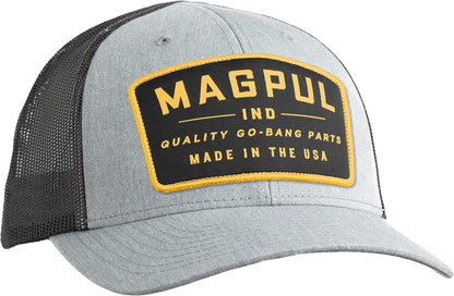 Magpul Women'S Trucker Hat Snap Back Baseball Cap, One Size Fits Most Apparel & Accessories > Clothing Accessories > Hats Magpul Go Bang Heather Gray One Size 