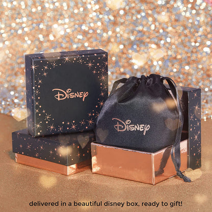 Disney Minnie Mouse Stud Earrings, Two Tone Minnie Silhouette, Sterling Silver Apparel & Accessories > Jewelry > Earrings Disney   
