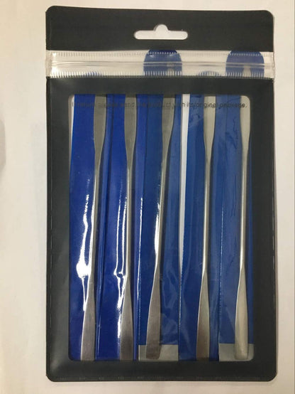 Ccbeauty Professional 5Pcs Metal Makeup Spatulas Set Stainless Steel Depotting Spatula Tool Cosmetic Skincare Mixing Spatula Long Health & Beauty > Personal Care > Cosmetics > Cosmetic Tools > Makeup Tools CCBeauty   