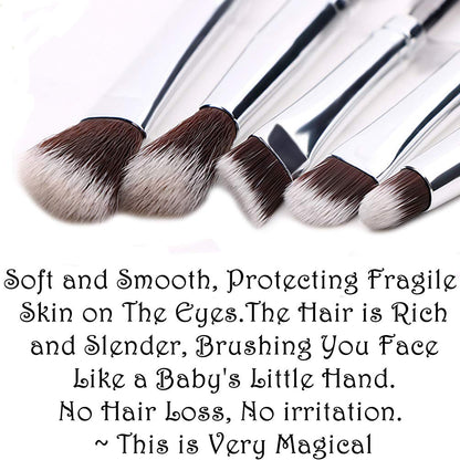 JASSINS 5 Pcs Potter Makeup Brush Set, Wizard Magic Wand Brush for Foundation Eye Shadow Eyeliner Blending Pencil Lip Professional Makeup Tools with a Gift Bag Health & Beauty > Personal Care > Cosmetics > Cosmetic Tools > Makeup Tools JASSINS   