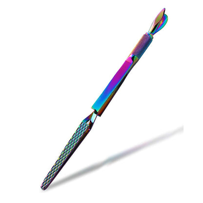 SILPECWEE 1 Pcs Colorful Stainless Steel Nail Art Pincher Cuticle Pusher False Nail Shaping Tweezers Multi-Function Manicure Tools Health & Beauty > Personal Care > Cosmetics > Cosmetic Tools > Nail Tools SILPECWEE   