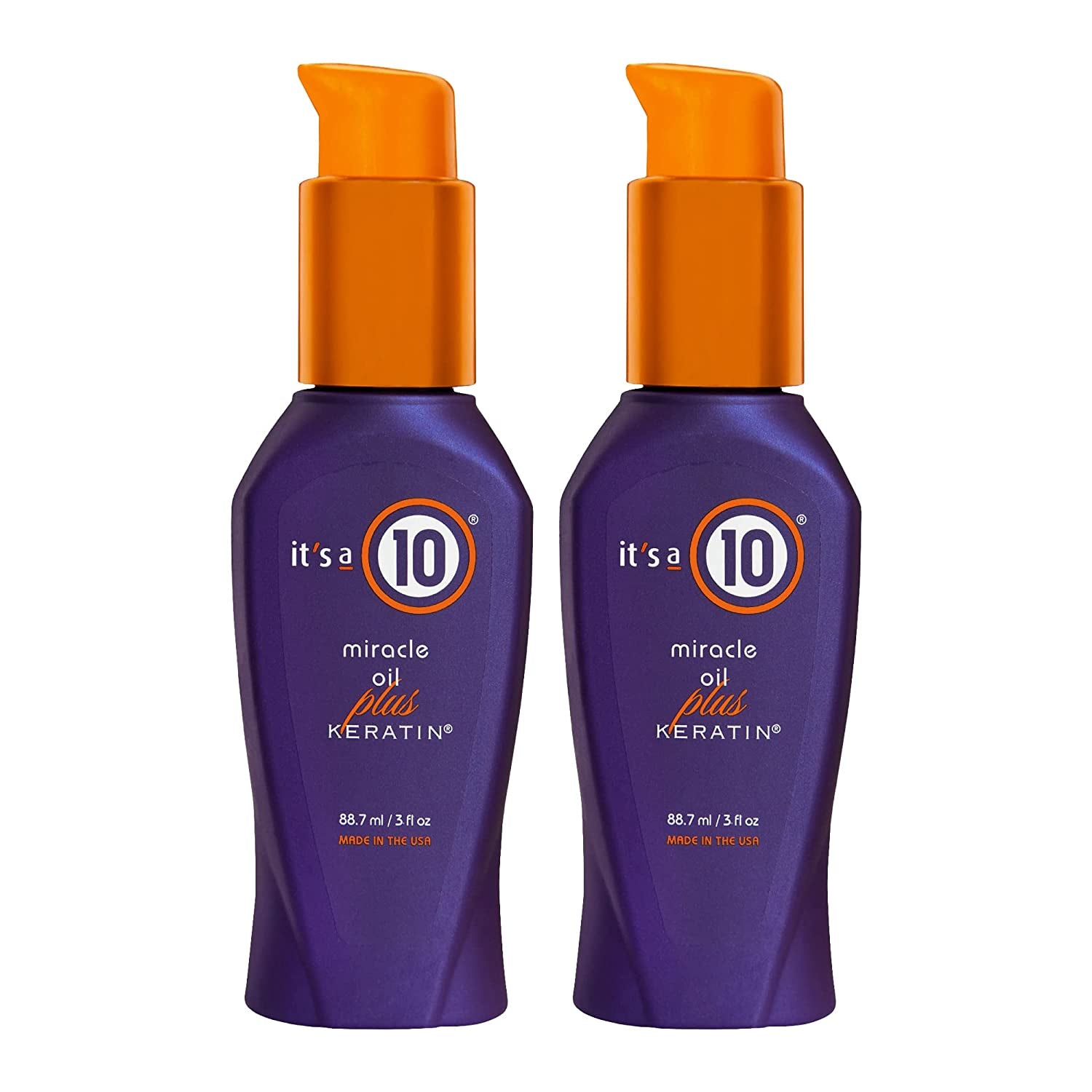 It'S a 10 Haircare Miracle Oil plus Keratin, 3 Fl. Oz. (Pack of 1) Health & Beauty > Personal Care > Hair Care It's a 10 Haircare 3 Fl Oz (Pack of 2)  