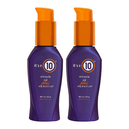 It'S a 10 Haircare Miracle Oil plus Keratin, 3 Fl. Oz. (Pack of 1) Health & Beauty > Personal Care > Hair Care It's a 10 Haircare 3 Fl Oz (Pack of 2)  