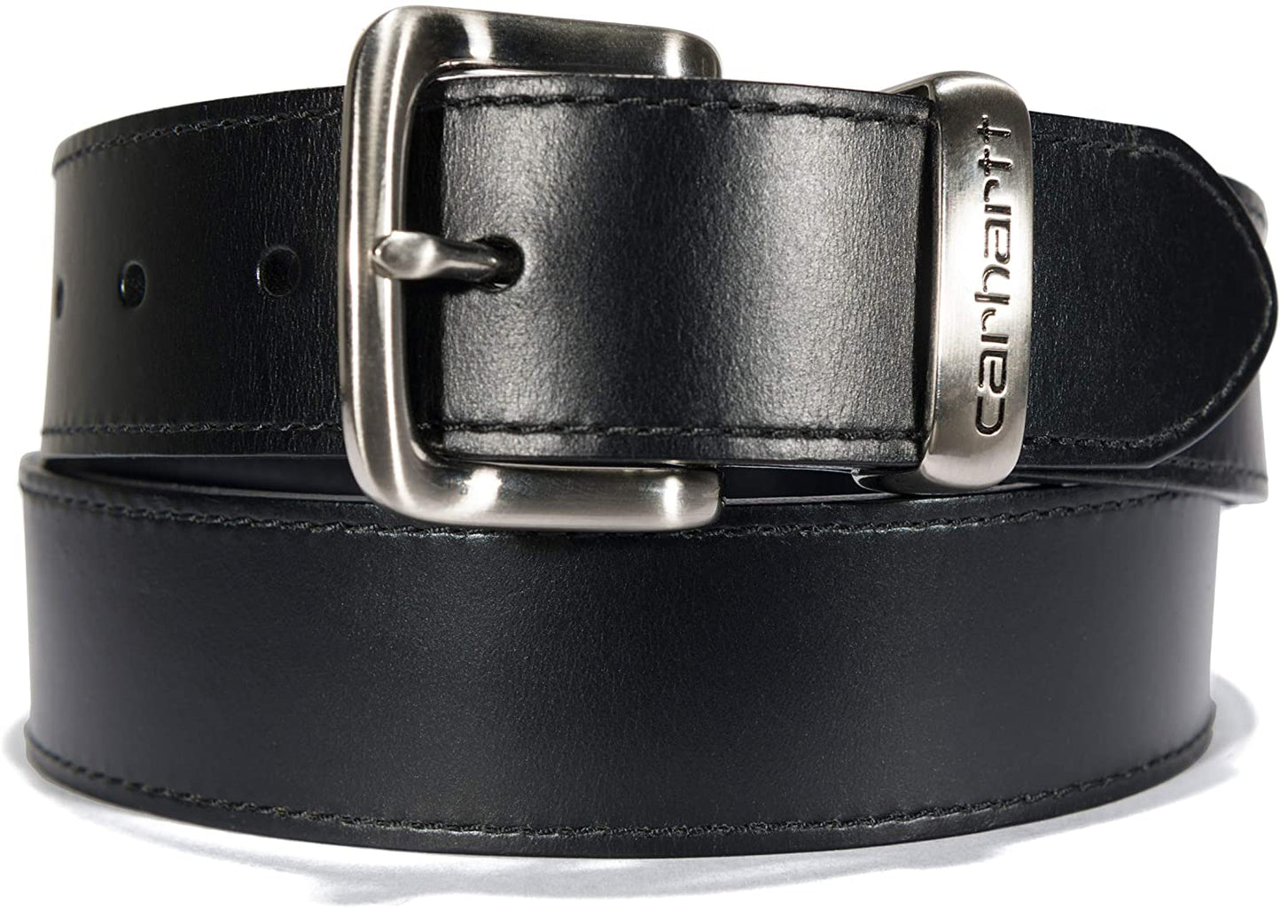 Carhartt Men'S A0005511 Jean Belt Apparel & Accessories > Clothing Accessories > Belts Carhartt Bridle Leather Debossed Metal Keeper (Black) 36 