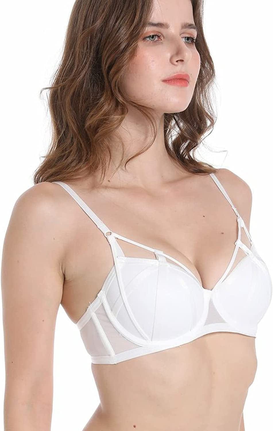 Cewany Lady Comfort Sexy Bra Front Buckle Bra Lace Underwire Push up Bra