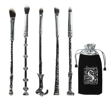 Mirabelly Wand Potter Makeup Brushes with Gift Bag for Makeup 5Pcs Magic Eye Shadow Eyeliner Blending Pencil Lip Brush Beauty Tools" Health & Beauty > Personal Care > Cosmetics > Cosmetic Tools > Makeup Tools Perfectostore   