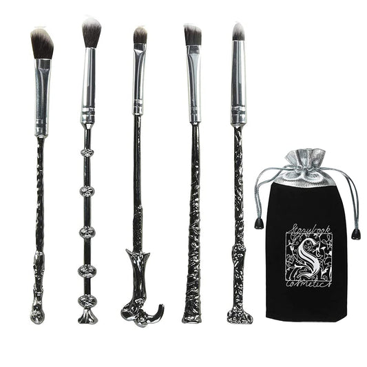 Mirabelly Wand Potter Makeup Brushes with Gift Bag for Makeup 5Pcs Magic Eye Shadow Eyeliner Blending Pencil Lip Brush Beauty Tools" Health & Beauty > Personal Care > Cosmetics > Cosmetic Tools > Makeup Tools Perfectostore   