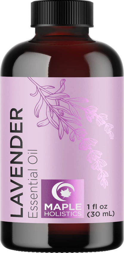 Pure Rosemary Oil for Hair Care - Volumizing Aromatherapy Rosemary Essential Oil for Diffuser plus Hair Skin and Nail Care - Nourishing Rosemary Hair Oil for Enhanced Shine and Dry Scalp Care 2Oz Health & Beauty > Personal Care > Hair Care Maple Holistics Lavender 1 Fl Oz (Pack of 1) 