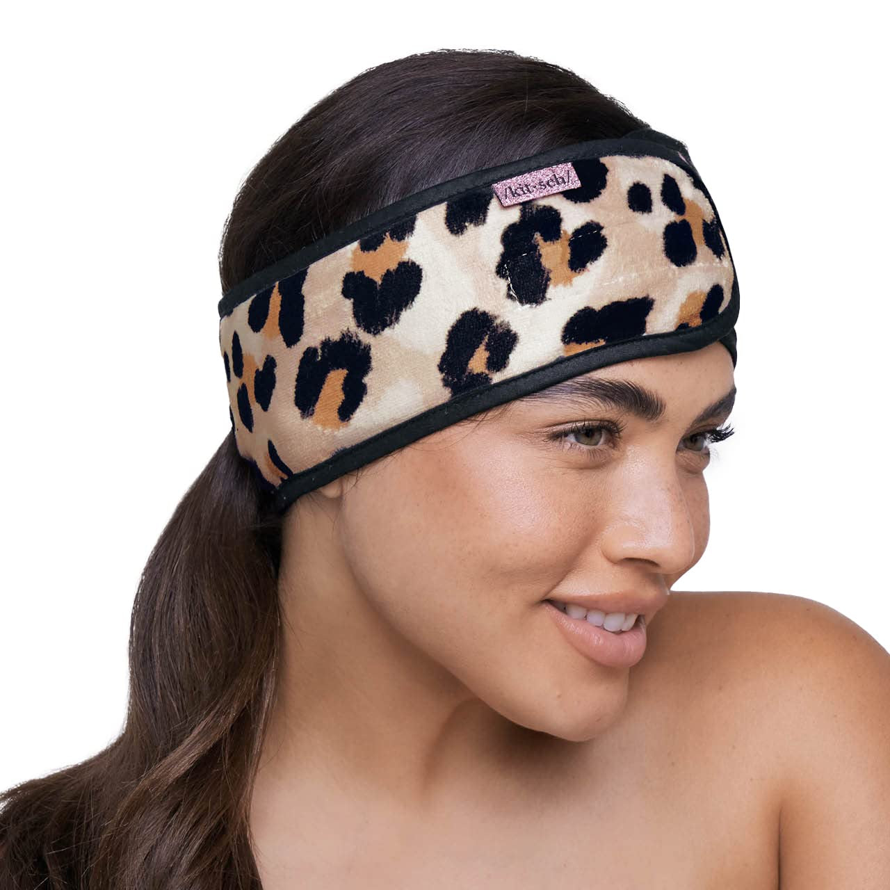 Kitsch Spa Headband for Women, Makeup Headband, Multi-Functional Head Band, Skincare Headband, Face Washing Headband for Women, Microfiber Headband (Palm Leaves) Apparel & Accessories > Clothing Accessories > Bandanas & Headties Kitsch Leopard  