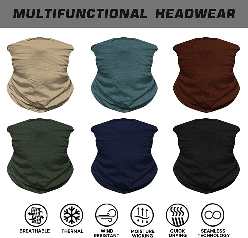 Headwear, Head Wrap, Neck Gaiter, Headband, Fishing Mask, Magic Scarf Face Bandana Mask Neck Tube Balaclava for Sport Apparel & Accessories > Clothing Accessories > Headwear NEXTOUR   