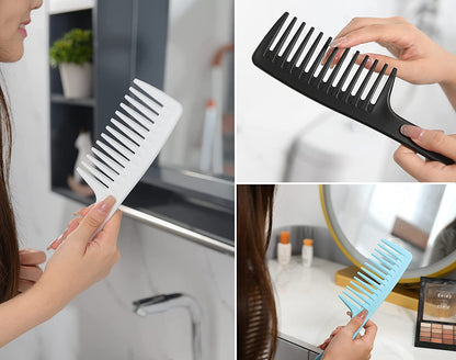 Wide Tooth Comb and Large Hair Detangling Comb, Durable Hair Brush for Best Styling and Professional Hair Care, Suitable for Curly Hair, Long Hair, Wet Hair in All Types, Reduce Hair Loss and Dandruff&Headache-Minimal Breakages Health & Beauty > Personal Care > Hair Care GAONSWOE   
