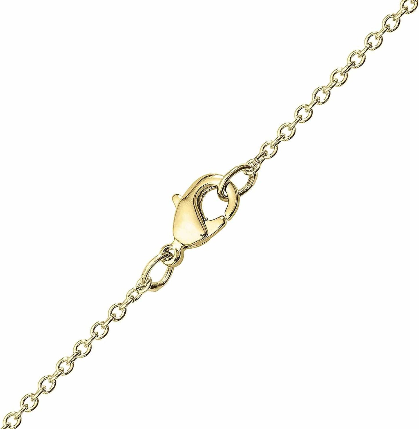 Classics Winnie the Pooh Gold Plated Swinging Balloon Necklace, 18"